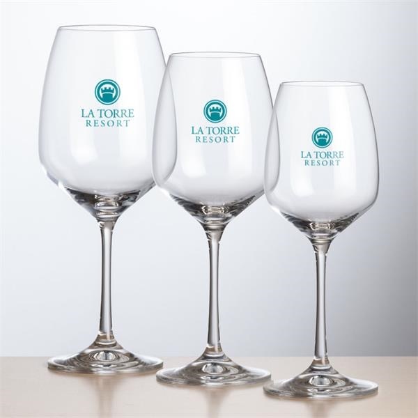 branded wine glasses