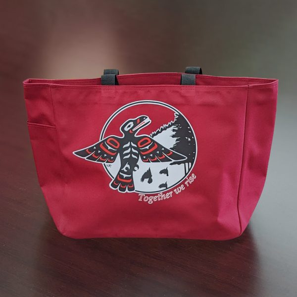 Together We Rise Red Tote Bag