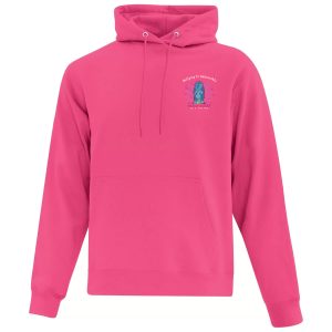 Indigenous Tiny Pink Bear Hooded Sweatshirt