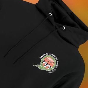 Black Indigenous Sweetgrass Journey Towards Reconciliation Pullover Hoodie