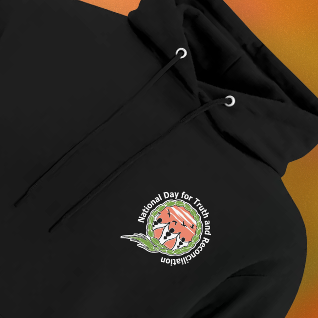 Black Indigenous Sweetgrass NDTR Pullover Hoodie